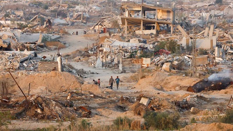 آثار الدمار في غزة،