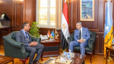 محافظ الإسكندرية يستقبل مدير مكتب برنامج الأمم المتحدة للمستوطنات البشرية