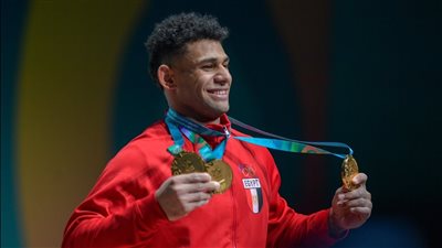 حصاد منتخب رفع الأثقال في دورة ألعاب التضامن الإسلامي