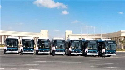 اليوم، تعديل موعد تشغيل الأتوبيسات المتجهة إلى الحي الحكومي بالعاصمة الإدارية