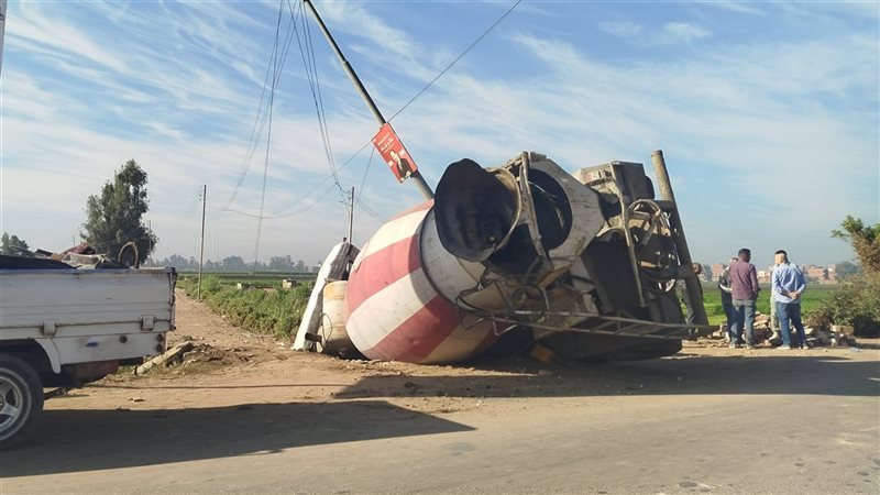 بعد اصطدامها بالحاجز