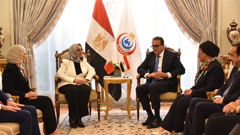 لقاء وزير الصحة مع