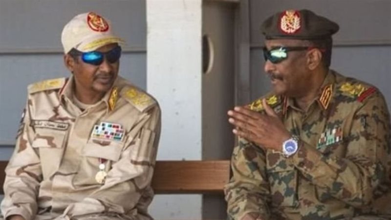 البرهان وحميدتي،