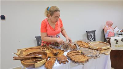 التضامن الاجتماعي تنظم معرض 