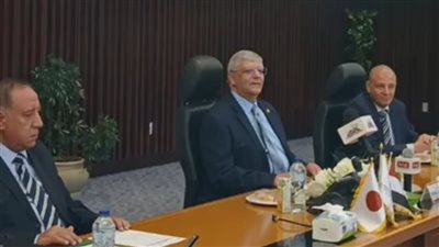 رئيس الجامعة اليابانية يستقبل نقيب صحفيي الإسكندرية والوفد المرافق