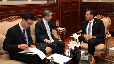 أمين مجلس الشيوخ يستقبل سفير الصين بالقاهرة