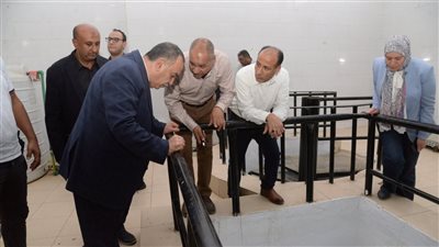 تخدم 100 الف نسمة، تشغيل تجريبي لمحطة صرف أولاد إبراهيم بأسيوط 
