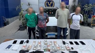 ضبط 4 أشخاص لقيامهم باستدراج صاحب شركة وسرقته بالمقطم