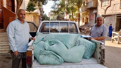 تحرير 10 محاضر وضبط 10 شكاير دقيق مدعم في حملة تموينية ببني سويف