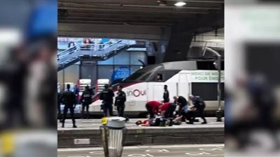هدد بطعن المسافرين، مقتل مسلح في محطة قطارات مونبارناس بباريس (فيديو)