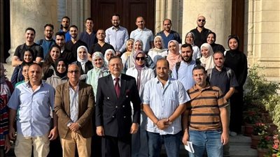 جامعة القاهرة تطلق قافلة تنموية لقرية أم خنان بالحوامدية