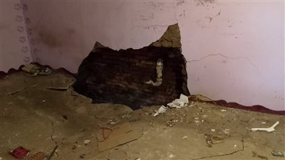 انهيار جزء من منزل دون إصابات في القليوبية