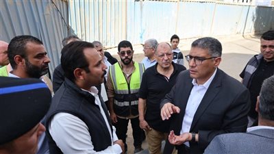 محافظ الجيزة يتفقد المسارات البديلة بمناطق أعمال مترو الهرم (صور)