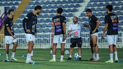 منتخب مصر يواصل تدريباته استعدادا لودية كاب فيردي (صور)