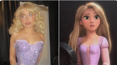 فشل المفاوضات بين ديزني وسابرينا كاربنتر لأداء دور روبنزل في فيلم 