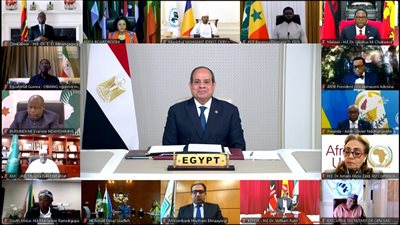 السيسي: ملتزم ببذل قصارى جهدي لتحقيق أهداف أجندة أفريقيا 2063