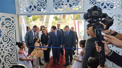 وزير الثقافة يفتتح أكاديمية الفنون بالإسكندرية 