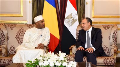 وزير الخارجية والهجرة يبحث مع نظيره التشادي سبل تعزيز العلاقات الثنائية