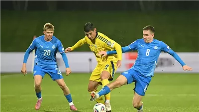 تصفيات كأس العالم، تعادل سلبي بين أوكرانيا وأيسلندا في الشوط الأول