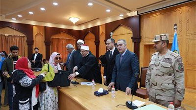 جامعة الأزهر تدشن مبادرة «حروف من نور» للطلاب من أصحاب البصيرة (صور)