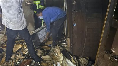 حريق يلتهم محل أخشاب بالقرب من نادي الزهور بالقاهرة (صور)