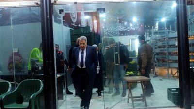 جولة ليلية لمحافظ الدقهلية بمدينة بلقاس