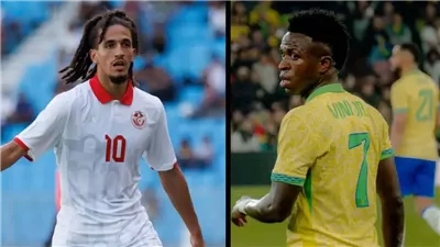 موعد والقناة الناقلة لمباراة البرازيل ضد تونس 