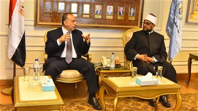 محافظ أسيوط يبحث مع أمين البحوث الإسلامية تنفيذ البرامج الدعوية والتوعوية