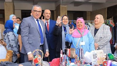 تجارة عين شمس تفتتح سوق الخير