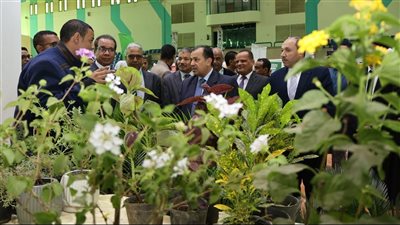 رئيس جامعة قنا يفتتح فعاليات المعرض الزراعي الثاني بمشاركة 50 شركة
