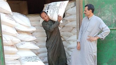 انتظام صرف الأسمدة الشتوية بالجمعيات الزراعية بالجيزة (صور)