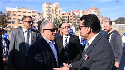 محافظ الإسماعيلية يستقبل وزير الشباب لتفقد عدد من المنشآت الرياضية