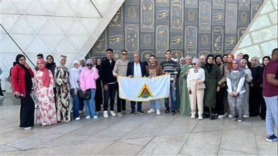 جامعة بنها تنظم رحلات لطلابها لزيارة المتحف المصري الكبير