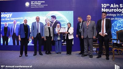 مؤتمر قسم أمراض المخ والأعصاب بجامعة عين شمس يطلق أول مدرسة للموجات الصوتية التداخلية