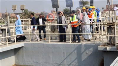 القابضة لمياه الشرب: تراجع إجراءات سلامة محطة قحافة بالفيوم