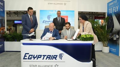 مصر للطيران للخدمات الأرضية توقع عقدًا جديدًا مع شركة SKY HORIZON