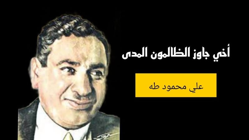 الشاعر على محمود