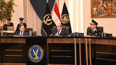  رسائل مهمة من السيسي للطلبة المتقدمين للالتحاق بأكاديمية الشرطة (صور)