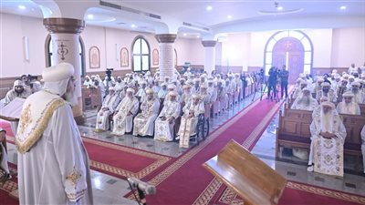 البابا تواضروس: الترقية لرتبة المطرانية تقدير من الكنيسة للأب الأسقف