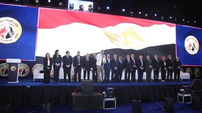 حماة الوطن ينظم مؤتمرا جماهيريا حاشدا لدعم مرشحيه بالقائمة الوطنية