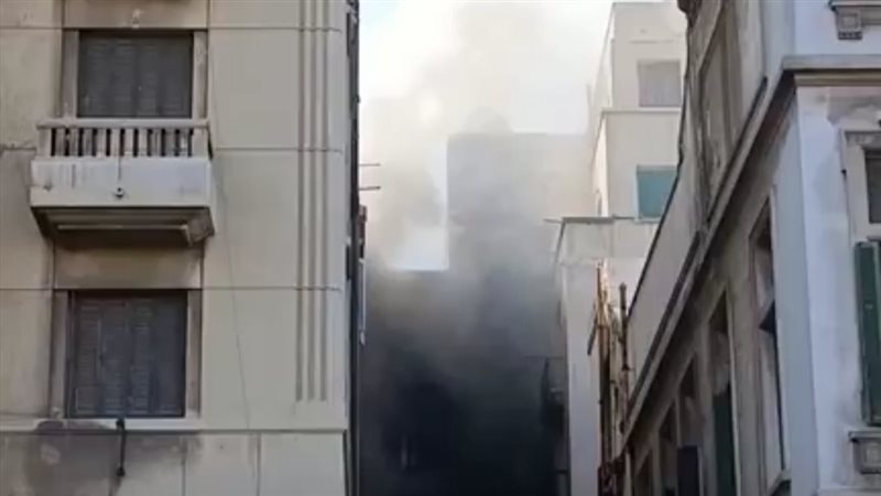 حريق بممر بميدان