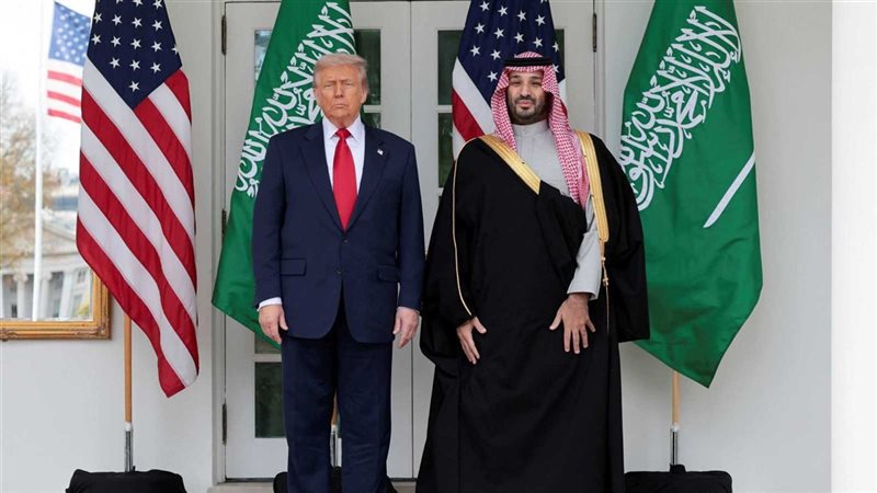 محمد بن سلمان وترامب،