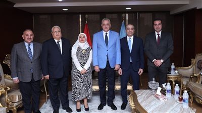 رئيس البنك الزراعي يلتقي محافظ الغربية لدعم جهود تحقيق التنمية وتحفيز الاستثمار بالمحافظة