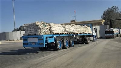 الهلال الأحمر يسيِّر قافلة محملة بـ 9500 طن مساعدات عاجلة ومستلزمات شتوية لأهالي غزة