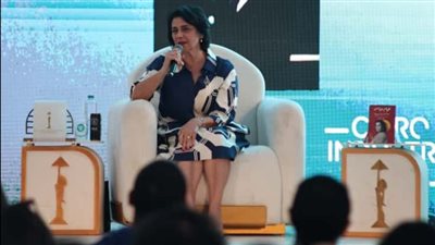 هيام عباس تتحدث عن رحلتها من الحكواتي إلى الهرم الذهبي بمهرجان القاهرة السينمائي