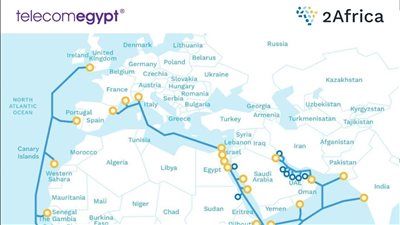 المصرية للاتصالات تعلن اكتمال مشروع الكابل البحري 