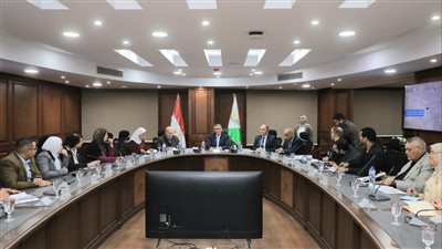محافظ الجيزة يناقش المخطط التفصيلي لمنطقة عزبة الصفيح بأبو رواش