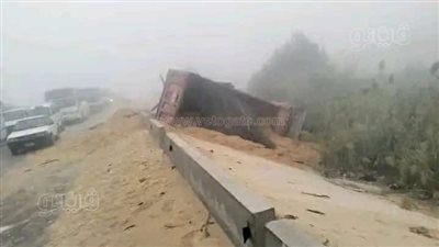 بسبب الشبورة، إصابة 22 شخصا في حادث تصادم بالشرقية 