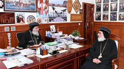  البابا تواضروس يتلقى تقريرا عن الخدمة في إيبارشية أستراليا