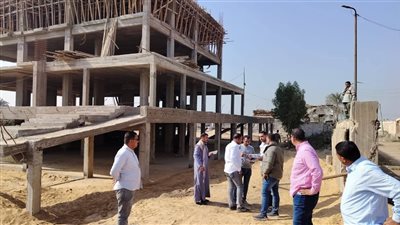 الجيزة: إزالة 4 حالات بناء مخالف على الأراضي الزراعية بالبدرشين (صور)